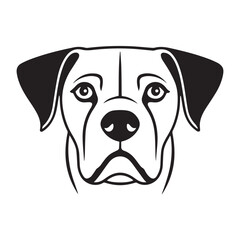 dog silhouette vector