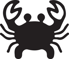 isolated  crab icon, crab icon Vector , crab Silhouette,color crab symbol, crab icon set, black crab icon, crab for logo, crab Vector illustration, Vector Graphic, EPS 10 , clip art work,
