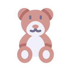 Teddy Bear Flat Style