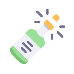 Beer Celebration Flat Style