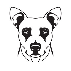 dog silhouette vector