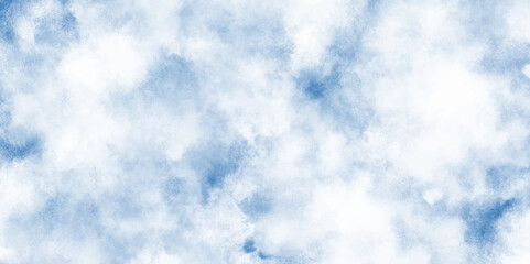 sky clouds for wallpaper backdrop background, watercolor abstract texture with white clouds and blue sky, shiny and clear painted light blue clouds watercolor background.