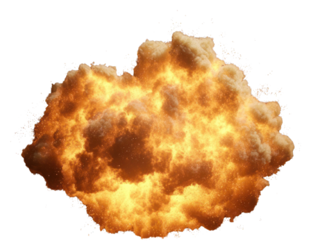 PNG Fire bomb explosion flames astronomy outdoors.