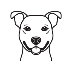 dog silhouette vector