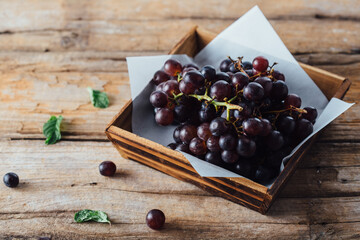 grapes and cheese