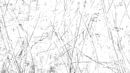 White background on sketches texture. Vintage backdrop, Scratched, Distress Overlay Texture for Design. Distressed black sketches line texture.	