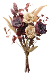 PNG Dried dried flower bunch flowers rose dried flowers.