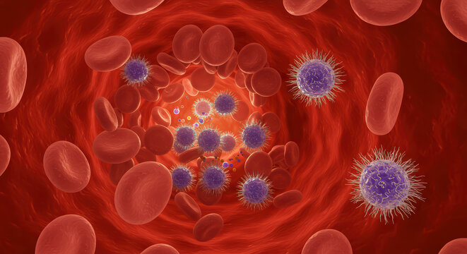 Hairy Cell Leukemia Visualized in 3D: Hematological Cancer Featuring Abnormal B Lymphocytes in Chronic Lymphocytic Leukemia
