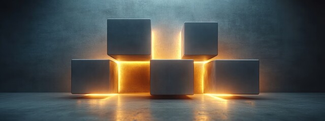 3D Paper Font Letters and Numbers on Soft Gray Background with Subtle Shadows and Minimalist Design