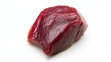 Obraz premium Fresh Raw Red Meat Steak, Close-Up Studio Shot