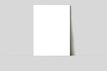 Acrylic stand mockups, Poster Mockup on White Background, card mockups