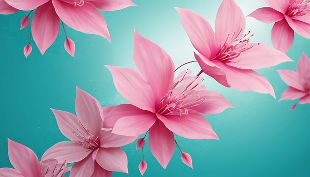 

Beautiful cyan background with pink highlights
By ksu