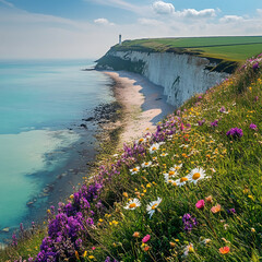 view of the coast of the atlantic ocean