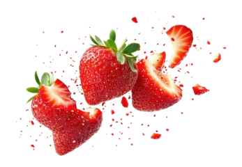 PNG Strawberry berries produce fruit.