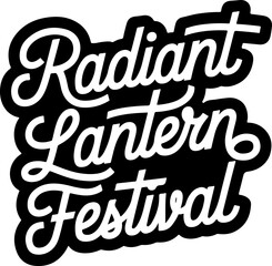 Obraz premium Radiant Lantern Festival.