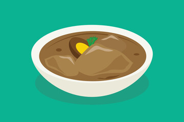 semur ayam indonesian traditional food for lebaran eid