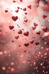 Obraz premium Falling in Love: A Valentine's Day Dream