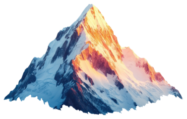 PNG North American mountain scenery nature peak.