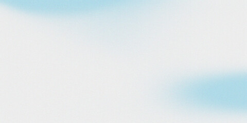 Sky blue white grainy background, abstract light noise texture banner poster header cover wallpaper backdrop design, copy space, trendy background