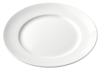 PNG Empty white plate porcelain platter saucer.