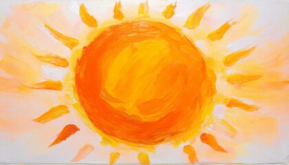 Naklejka premium 太陽のイラスト