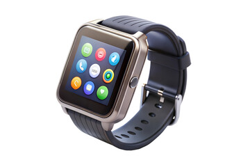 Fototapeta premium Smartwatch with Fitness Tracker and Apps