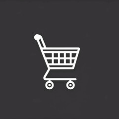 Vector of a shopping cart.