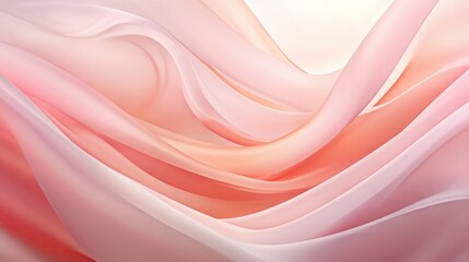Soft peach abstract background with flowing organic shapes and gentle gradients for elegant design projects and visual aesthetics.