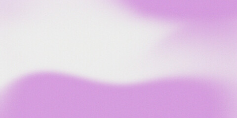 Purple white grainy background, abstract light noise texture banner poster header cover wallpaper backdrop design, copy space