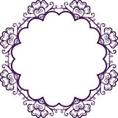 Beautiful Mandala Art and Vector Mandala Design Image.