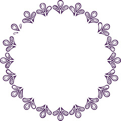 Beautiful flower art and mandala vector design