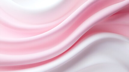 Soft Flowing Fabric Textures in Gentle Pink and White Shades for Elegant Backgrounds and Designs