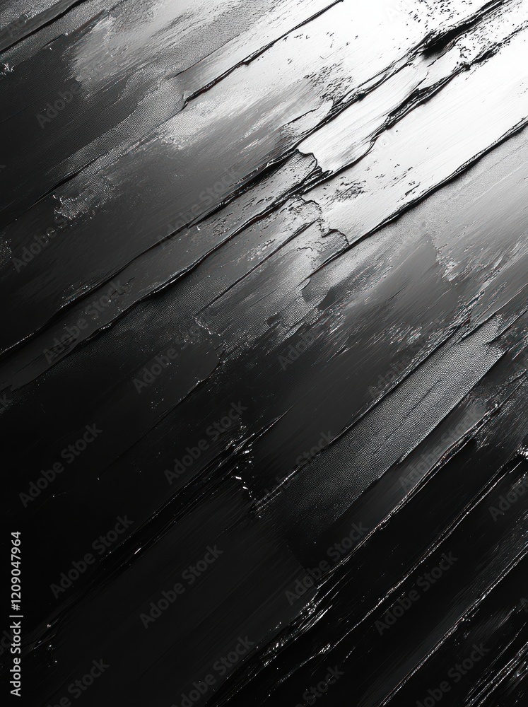 Poster black abstract textured background geometric pattern with triangles shapes minimalist design