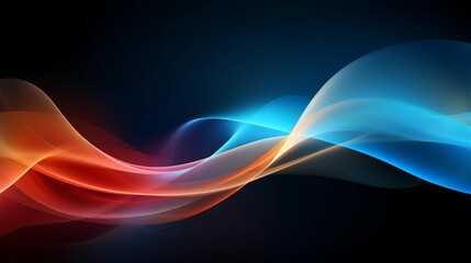 Vibrant and Eye-catching Abstract Background with Lines of Light 