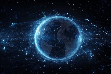 Obraz premium Internet concept, Generative AI