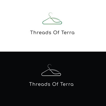 Reusable clothing brand logo design with editable text in Art & Illustration