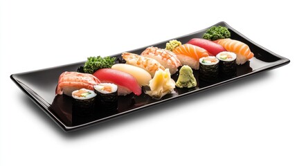 Delicious Sushi Platter: A Culinary Delight