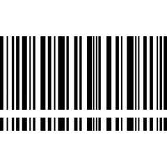 Barcode icon. Fake barcode. Bar code lines