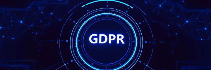 GDPR Data Protection Regulation. European Law Compliance and Cybersecurity Solutions, General Data Protection Regulation, GDPR policy, legal compliance, data security law, technology compliance, infor