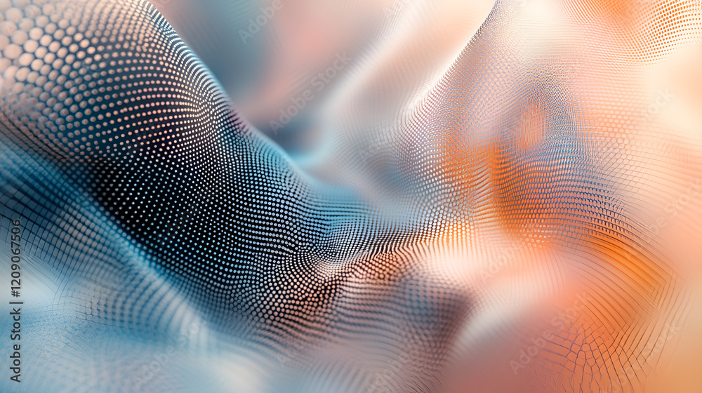 Poster abstract network: a mesmerizing abstract background featuring a flowing network of interconnected po