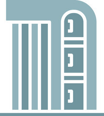 Condo and Apartment Building Icon
