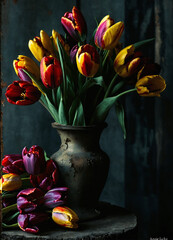 bouquet of tulips