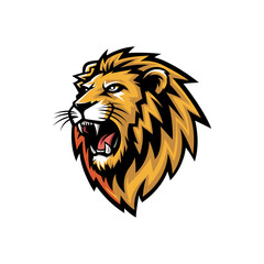 The lion head logo is made very dashingly