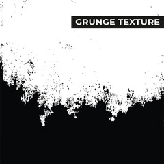 Black and White Abstract Grunge Texture background Vector