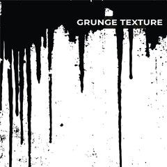 Black and White Abstract Grunge Texture background Vector