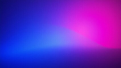 Fototapeta premium Vibrant purple and blue gradient abstract background glowing in futuristic artistic and minimal design