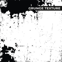 Fototapeta premium Black and White Abstract Grunge Texture background Vector