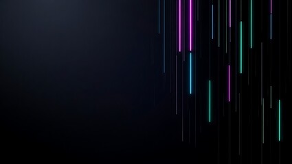 Obraz premium Futuristic purple gradient background with glowing central light and smooth seamless edges, perfect for modern tech-inspired designs