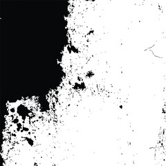 Black and White Abstract Grunge Texture background Vector