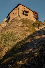 Saint Nicholas Anapafsas Monastery in Meteora, Greece